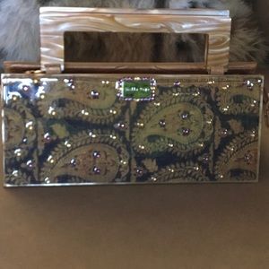 Limited Edition Stella Page Design Paisley clutch